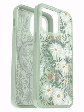 OtterBox Symmetry+ iPhone 14 Pro Case Sage Advice Green MagSafe New